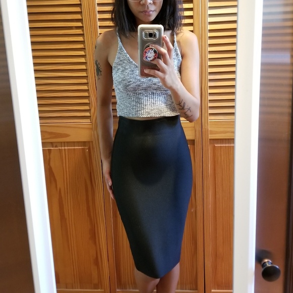 Chocolate Dresses & Skirts - CCO🎈Knee-length Black Pencil Skirt